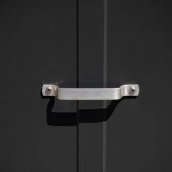 Abri à Vélos En Métal Sesame 1500L Anthracite 1,41m² TRIMETALS -Boutique De Jardin abri a velos en metal sesame 1500l anthracite 141m trimetals 5