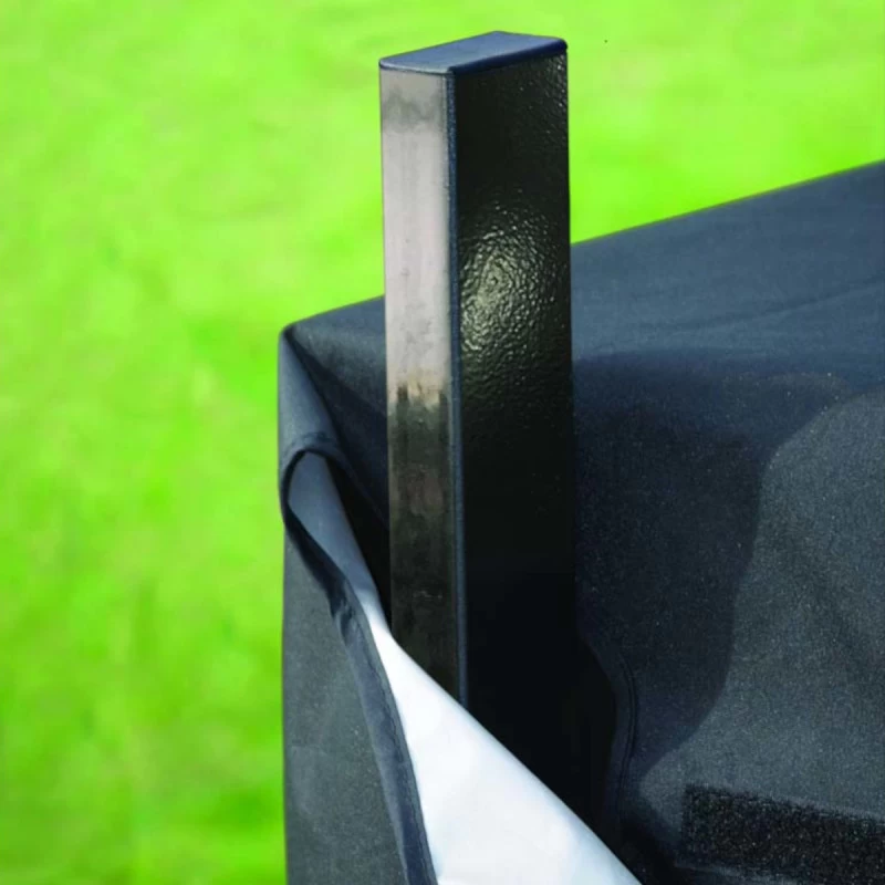 Abri Bûches En Acier Et Polyester 300D Capacité 1m³ Noir - ShelterLogic 7 Abri Bûches En Acier Et Polyester 300D Capacité 1m³ Noir - ShelterLogic – Image 5