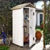 Abri De Jardin 0,93m² En PVC Avec Plancher Evo Tuscany 80 – Garofalo 2 Abri De Jardin 0,93m² En PVC Avec Plancher Evo Tuscany 80 – Garofalo -Boutique De Jardin abri de jardin 093m en pvc avec plancher evo tuscany 80 garofalo