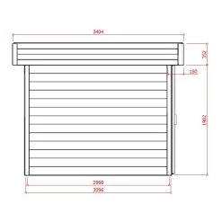 Abri De Jardin 12,07m² Malmo En Bois Traité Autoclave 28mm SOLID -Boutique De Jardin abri de jardin 1207m malmo en bois traite autoclave 28mm solid 2