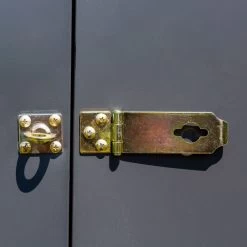 Abri De Jardin 2,4m² Adossé En Acier Galvanisé Anthracite Spacemaker -Boutique De Jardin abri de jardin 24m adosse en acier galvanise anthracite spacemaker 3