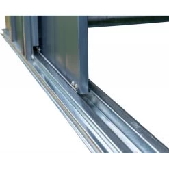 Abri De Jardin 3,65m² Toit Double Pente En Acier Galvanisé Anthracite Spacemaker -Boutique De Jardin abri de jardin 365m toit double pente en acier galvanise anthracite spacemaker 5