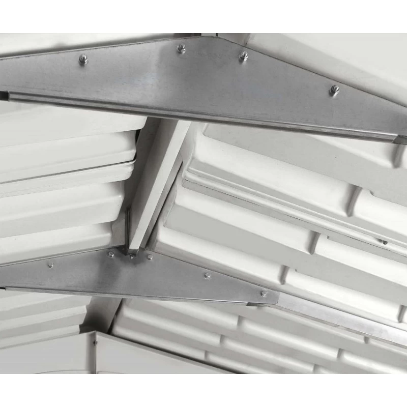 Abri De Jardin 6,03m² En PVC Avec Plancher Evo Tuscany 240 – Garofalo 7 Abri De Jardin 6,03m² En PVC Avec Plancher Evo Tuscany 240 – Garofalo – Image 5