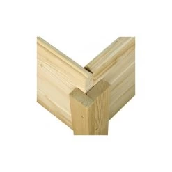 Abri De Jardin Adossé En Bois Certifié 4,85m² Juist 3 - Karibu -Boutique De Jardin abri de jardin adosse en bois certifie 485m juist 3 karibu 3