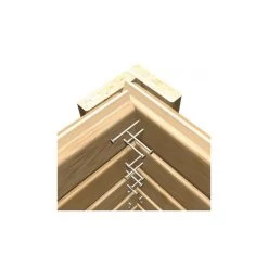 Abri De Jardin Adossé En Bois Certifié 4,85m² Juist 3 - Karibu -Boutique De Jardin abri de jardin adosse en bois certifie 485m juist 3 karibu 4