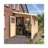 Abri De Jardin Adossé En Bois Certifié 6,42m² Juist 3 - Karibu -Boutique De Jardin abri de jardin adosse en bois certifie 642m juist 4 karibu