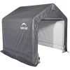 Abri De Jardin Démontable 3,24m² En Acier Et Polyéthylène Gris – Shelter Logic -Boutique De Jardin abri de jardin demontable 324m en acier et polyethylene gris shelter logic