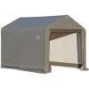 Abri De Jardin Démontable 5,4m² En Acier Et Polyéthylène Gris – Shelter Logic 1 Abri De Jardin Démontable 5,4m² En Acier Et Polyéthylène Gris – Shelter Logic -Boutique De Jardin abri de jardin demontable 54m en acier et polyethylene gris shelter logic