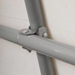 Abri De Jardin Démontable 5,4m² En Acier Et Polyéthylène Gris – Shelter Logic -Boutique De Jardin abri de jardin demontable 54m en acier et polyethylene gris shelter logic 2