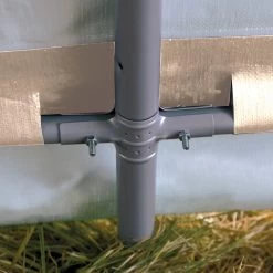 Abri De Jardin Démontable 9m² à Toit Arrondi En Acier Et Polyéthylène Gris – Shelter Logic -Boutique De Jardin abri de jardin demontable 9m a toit arrondi en acier et polyethylene gris shelter logic 4