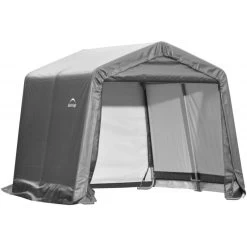 Abri De Jardin Démontable 9m² En Acier Et Polyéthylène Gris – Shelter Logic 11 Abri De Jardin Démontable 9m² En Acier Et Polyéthylène Gris – Shelter Logic -Boutique De Jardin abri de jardin demontable 9m en acier et polyethylene gris shelter logic 3