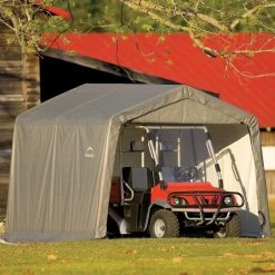 Abri De Jardin Démontable 9m² En Acier Et Polyéthylène Gris – Shelter Logic 12 Abri De Jardin Démontable 9m² En Acier Et Polyéthylène Gris – Shelter Logic -Boutique De Jardin abri de jardin demontable 9m en acier et polyethylene gris shelter logic 4