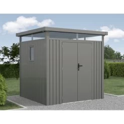 Abri De Jardin En Acier Galvanisé Kosto 5,29m² + Kit D'ancrage - X-Métal