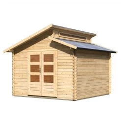 Abri De Jardin En Bois 10,69m² Avec Toit En Gradins - Värmland 1 - Karibu -Boutique De Jardin abri de jardin en bois 1069m avec toit en gradins varmland 1 karibu 3