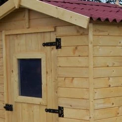 Abri De Jardin En Bois 2,56m² - Panneaux 16mm + Plancher -Boutique De Jardin abri de jardin en bois 256m panneaux 16mm plancher 3