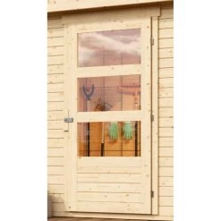 Abri De Jardin En Bois 5,25m² Avec Appentis De 1,50 M Freiburg 3 - Karibu -Boutique De Jardin abri de jardin en bois 525m avec appentis de 150 m freiburg 3 karibu 5