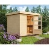 Abri De Jardin En Bois 5,25m² Freiburg 3 - Karibu -Boutique De Jardin abri de jardin en bois 525m freiburg 3 karibu
