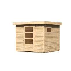 Abri De Jardin En Bois 5,25m² Freiburg 3 - Karibu -Boutique De Jardin abri de jardin en bois 525m freiburg 3 karibu 2
