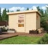 Abri De Jardin En Bois 6,55m² Freiburg 4 - Karibu -Boutique De Jardin abri de jardin en bois 655m freiburg 4 karibu