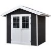 Abri De Jardin En Bois Composite 28mm Anthracite 4,77m² PREMIUM - Woodlife Garden -Boutique De Jardin abri de jardin en bois composite 28mm anthracite 477m premium woodlife garden