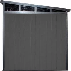 Abri De Jardin En Bois Composite 28mm Anthracite 5,28m² GORDON Skylight - Woodlife Garden -Boutique De Jardin abri de jardin en bois composite 28mm anthracite 528m gordon skylight woodlife garden 3