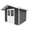 Abri De Jardin En Bois Composite 28mm Anthracite 7,78m² PREMIUM - Woodlife Garden -Boutique De Jardin abri de jardin en bois composite 28mm anthracite 778m premium woodlife garden