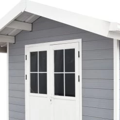 Abri De Jardin En Bois Composite 28mm Gris Clair 7,78m² PREMIUM - Woodlife Garden 11 Abri De Jardin En Bois Composite 28mm Gris Clair 7,78m² PREMIUM - Woodlife Garden -Boutique De Jardin abri de jardin en bois composite 28mm gris clair 778m premium woodlife garden 3