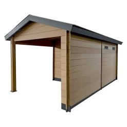 Abri De Jardin En Bois Composite Bois Vieilli 9m² + 9m² Terrasse - Woodlife Garden 12 Abri De Jardin En Bois Composite Bois Vieilli 9m² + 9m² Terrasse - Woodlife Garden -Boutique De Jardin abri de jardin en bois composite bois vieilli 9m 9m terrasse woodlife 4