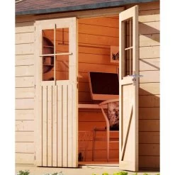 Abri De Jardin En Bois Massif 11,62m² Avec Cloison Intérieure Mattrup – Karibu -Boutique De Jardin abri de jardin en bois massif 1162m avec cloison interieure mattrup woodfeeling 5