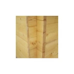 Abri De Jardin En Bois Massif 12,3m² – Madriers 42mm – Habrita -Boutique De Jardin abri de jardin en bois massif 123m madriers 42mm 5