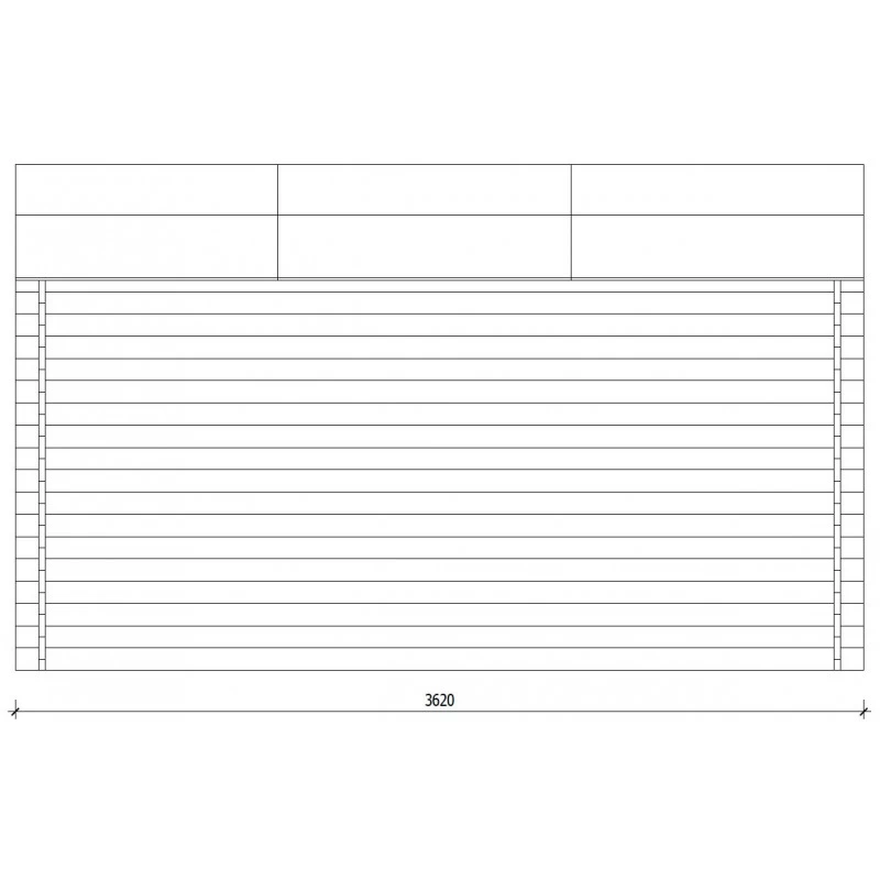 Abri De Jardin En Bois Massif 13m² PRIMO - Madriers 28mm Gardy Shelter 8 Abri De Jardin En Bois Massif 13m² PRIMO - Madriers 28mm Gardy Shelter – Image 6