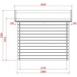 Abri De Jardin En Bois Massif 28mm 7,09m² Toit Berceau SOLID -Boutique De Jardin abri de jardin en bois massif 28mm 709m toit berceau solid 3