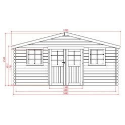 Abri De Jardin En Bois Massif 28mm ZÜRICH Avec Double Porte 19,71m² - SOLID -Boutique De Jardin abri de jardin en bois massif 28mm zurich avec double porte 1971m solid 2
