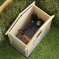 Abri De Jardin En Bois Massif 3,7m² VICTORIA – Madriers 19mm – Forest Style -Boutique De Jardin abri de jardin en bois massif 37m victoria madriers 19mm forest style 3