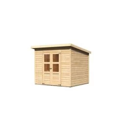 Abri De Jardin En Bois Massif 5,18m² Merseburg 5 - Karibu -Boutique De Jardin abri de jardin en bois massif 518m merseburg 5 karibu 2