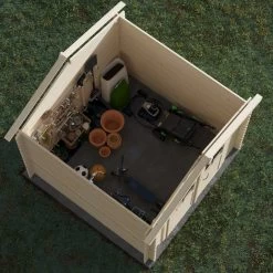 Abri De Jardin En Bois Massif 5,9m² JUNO – Madriers 19mm – Forest Style -Boutique De Jardin abri de jardin en bois massif 62m malawi madriers 19mm forest style 4