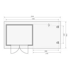 Abri De Jardin En Bois Massif Anthracite 7,04m² Bastrup 3 Avec Appentis 300cm – Karibu 10 Abri De Jardin En Bois Massif Anthracite 7,04m² Bastrup 3 Avec Appentis 300cm – Karibu -Boutique De Jardin abri de jardin en bois massif anthracite 704m bastrup 3 avec appentis 300cm woodfeeling 2