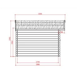 Abri De Jardin En Bois Traité Autoclave 28mm Chimay Porte Double 10,67m² - SOLID -Boutique De Jardin abri de jardin en bois traite autoclave 28mm chimay porte double 1067m solid 2