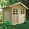 Abri De Jardin En Bois Traité Autoclave 28mm Saran Porte Simple 5,9m² SOLID -Boutique De Jardin abri de jardin en bois traite autoclave 28mm saran porte simple 59m solid