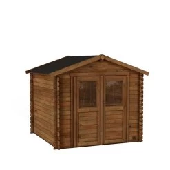 Abri De Jardin En Bois Traité Autoclave 4,9m² - Madriers 28mm - Nicia - Forest Style -Boutique De Jardin abri de jardin en bois traite autoclave 49m madriers 28mm nicia forest style 3