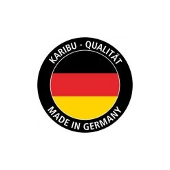 Abri De Jardin En Bois Vitrifié Gris 19mm 4.62m² Glücksburg 3 - Karibu -Boutique De Jardin abri de jardin en bois vitrifie gris 19mm 462m glucksburg 3 karibu 5