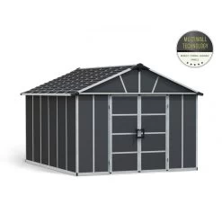 Abri De Jardin En Polycarbonate 11,7m² Avec Plancher YUKON - Palram - Canopia -Boutique De Jardin abri de jardin en polycarbonate 117m avec plancher yukon palram 2