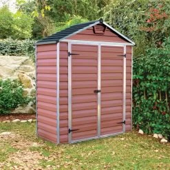 Abri De Jardin En Polycarbonate 1,55m² Skylight Amber - Palram - Canopia