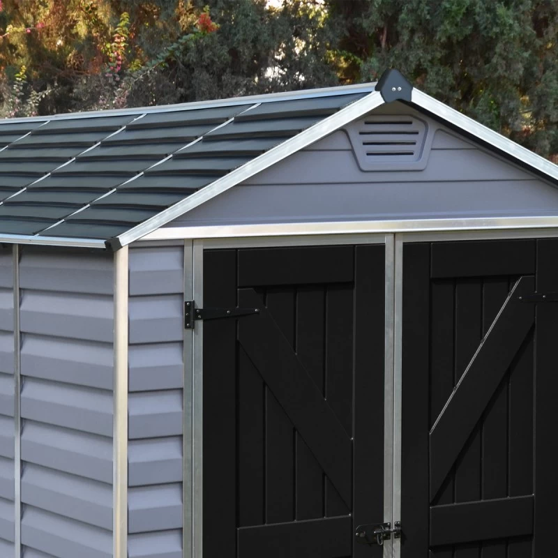 Abri De Jardin En Polycarbonate 1,55m² Skylight Deco - Palram - Canopia 7 Abri De Jardin En Polycarbonate 1,55m² Skylight Deco - Palram - Canopia – Image 5