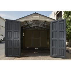 Abri De Jardin En PVC 11,95m² DarkGrey Apex + Kit De Fondation DURAMAX -Boutique De Jardin abri de jardin en pvc 1195m darkgrey apex duramax kit de fondation 3