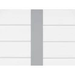 Abri De Jardin En PVC 4,9m² DECO Blanc Et Gris Vert Grosfillex + Kit Ancrage Offert -Boutique De Jardin abri de jardin en pvc 49m deco blanc et gris vert grosfillex 4