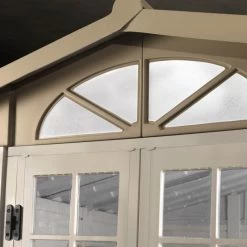 Abri De Jardin En PVC 6,85m² Avec Plancher Evo Tuscany 280 – Garofalo -Boutique De Jardin abri de jardin en pvc 685m avec plancher evo tuscany 280 garofalo 5