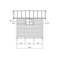 Abri De Jardin En PVC 7,5m² DECO Gris Clair Et Blanc Grosfillex + Kit Ancrage Offert -Boutique De Jardin abri de jardin en pvc 75m deco gris clair et blanc grosfillex 5