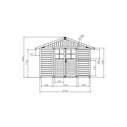 Abri De Jardin En PVC 7,5m² DECO Sherwood Grosfillex + Kit Ancrage Offert -Boutique De Jardin abri de jardin en pvc 75m deco sherwood grosfillex kit ancrage offert 3