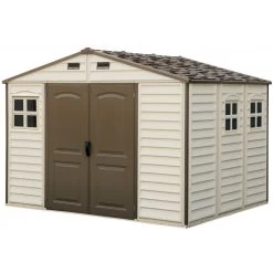 Abri De Jardin En PVC WoodStyle Premium 7,68m² Duramax -Boutique De Jardin abri de jardin en pvc woodstyle premium 768m duramax 4